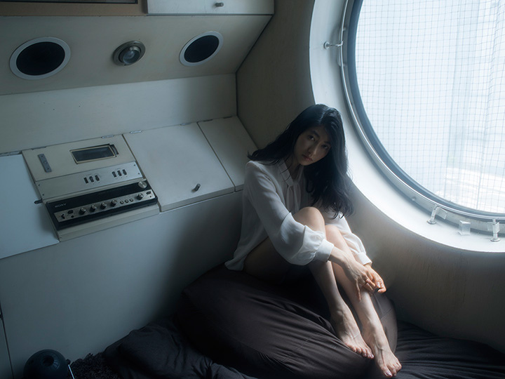 「中銀カプセルガール」イメージビジュアル，在中銀膠囊塔舉辦攝影活動