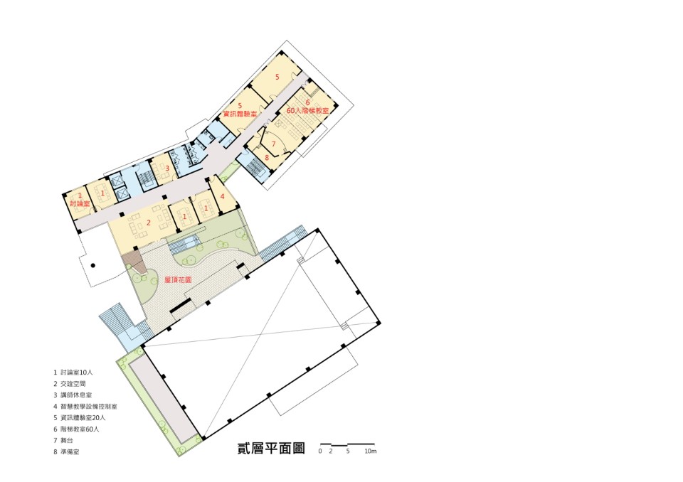 ，台電訓練所所本部綜合大樓競圖提案／徐岩奇建築師事務所