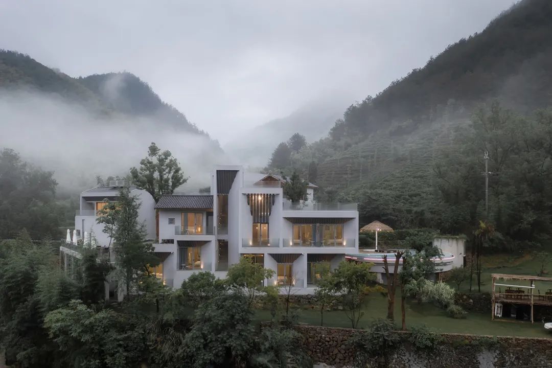 再現中國水墨畫，桐廬山澗房／來建築設計工作室