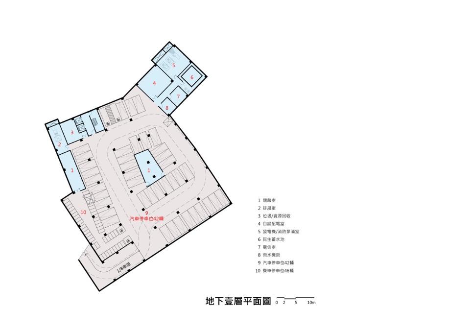 ，台電訓練所所本部綜合大樓競圖提案／徐岩奇建築師事務所