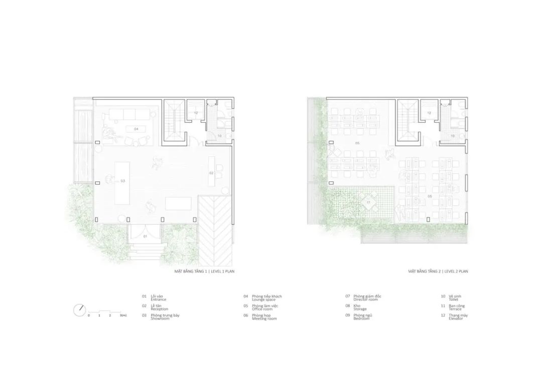 ，胡志明市垂直綠化辦公室Tony Fruit ／TAA DESIGN