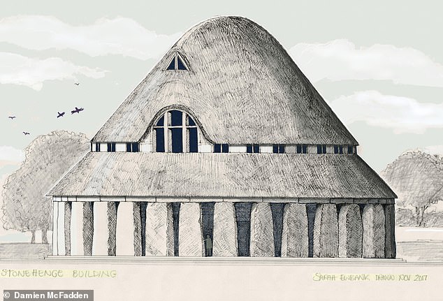 英國景觀建築師莎拉·尤班克 (Sarah Ewbank)對於巨石陣構造的想像