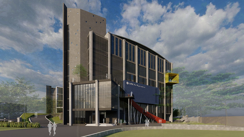台電訓練所所本部新建綜合大樓競圖 葉世宗建築師事務所 設計提案效果圖