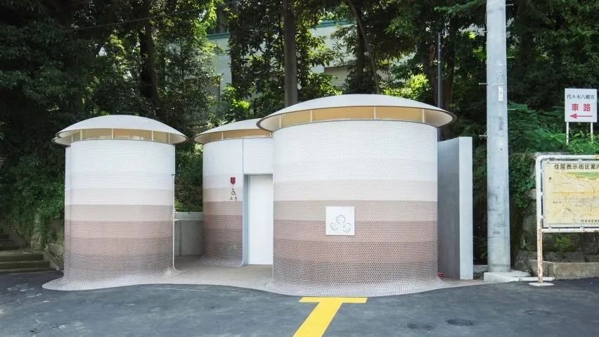 東京公共廁所「三朵蘑菇」Tokyo Public Toilet／Toyo Ito伊東豐雄