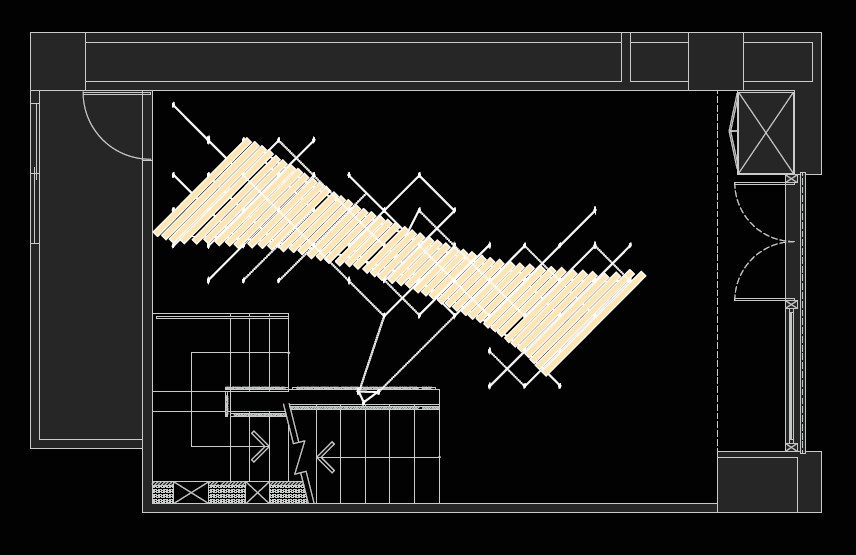 平面圖，感覺的重量，綿雨、浮島、懸橋／陳宣誠