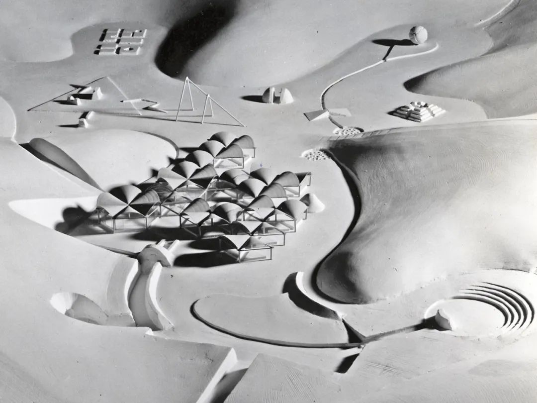 模型，日本「兒童之鄉」（Kodomo No Kuni）, 1965–1966／野口勇（Isamu Noguchi）