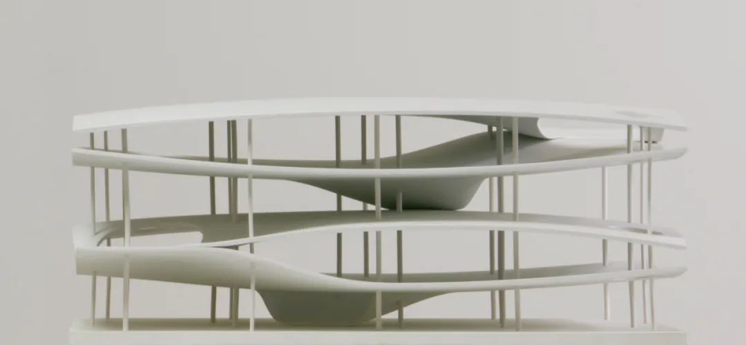 MULTISTORY PARKING structure FOR THE PEARL PATH BAHRAIN巴林起伏停車場／Christian Kerez