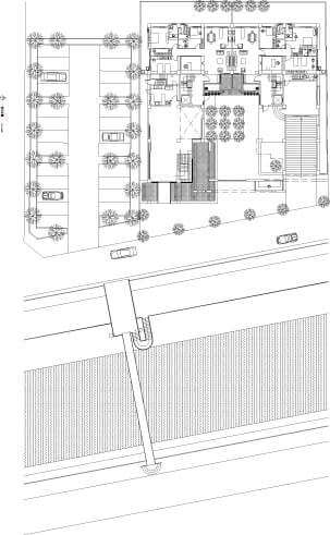 平面圖，府都建設何必館／施進宗建築師事務所