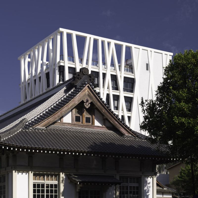 美術館與武德殿之關係，彰化縣立美術館／黃明威建築師事務所