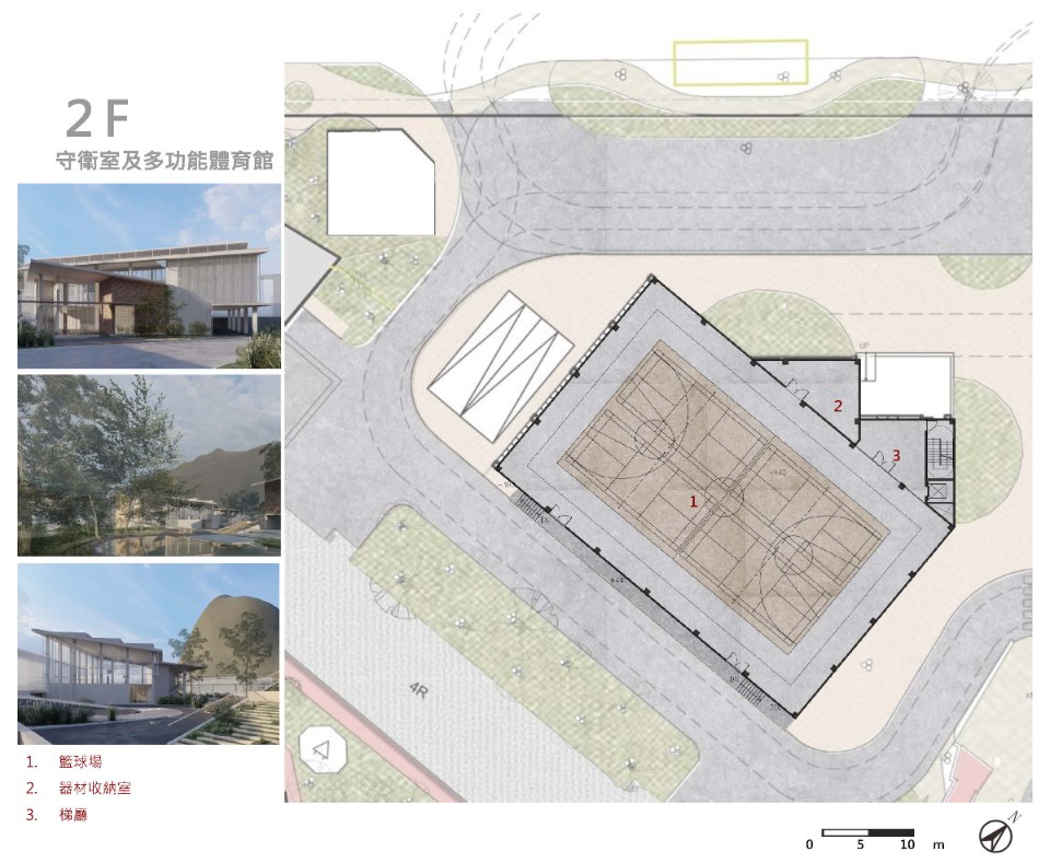 ，台電訓練所所本部綜合大樓競圖提案／黃聖吉建築師事務所