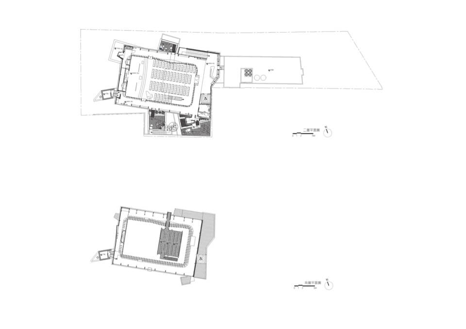 平面圖 礁溪教會／廖偉立 立聯合建築師事務所