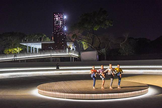 5號水池，是一個大舞台，未來會有各種表演在這裡發生「屏東縣民公園」新貌重生4大亮點