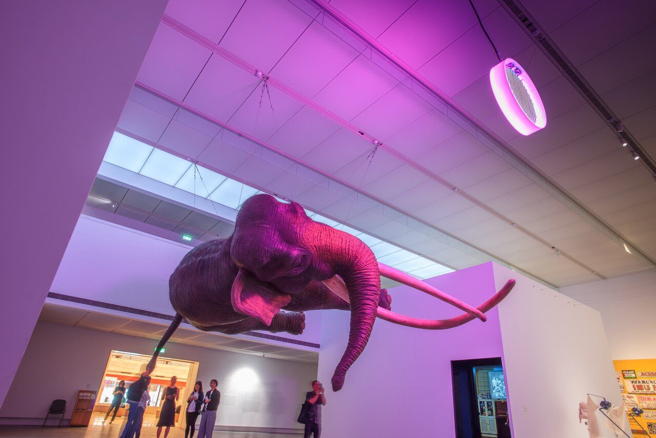 高美館與日本森美館合作「太陽雨」特展。(圖:/高美館提供)