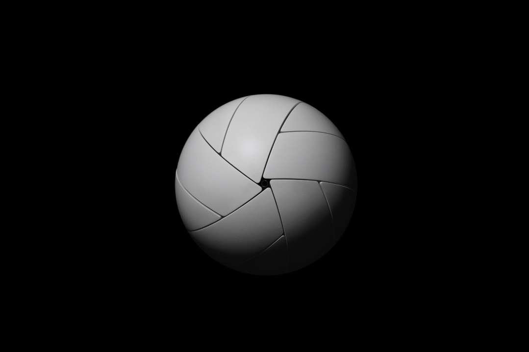 球體內部的多邊形鏡面材質目的在於增加光的反射©Hiroshi Iwasaki 2020東京奧運會聖火台Tokyo 2020 Olympic Cauldron／nendo