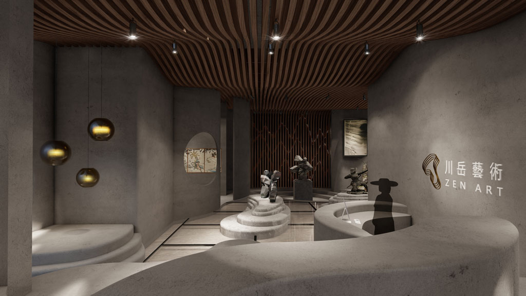 亞大室設系林宇翔同學「川岳藝術」作品，獲2021巴黎DNA設計獎「裝修類」首獎