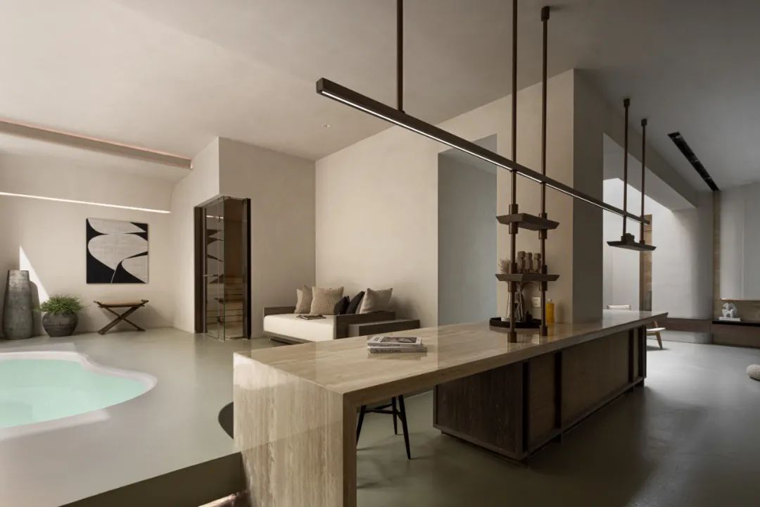 北京陽光城溪山悅合院樣品屋室內設計／唐忠漢