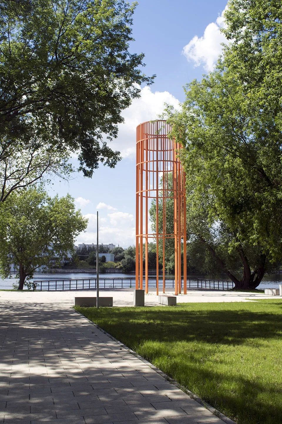 藝術燈塔 莫斯科河濱公園景觀設計 Moscow Moskva River landscape design/WOWHAUS