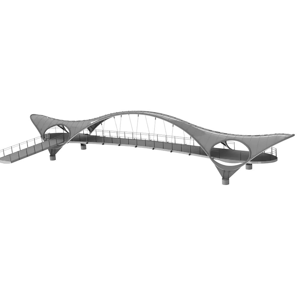 效果圖 默多克人行步橋Murdoch’s Connection Bridge／Arup＋Matter Architecture