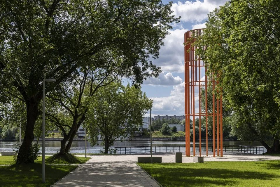 莫斯科河濱公園景觀設計 Moscow Moskva River landscape design／WOWHAUS