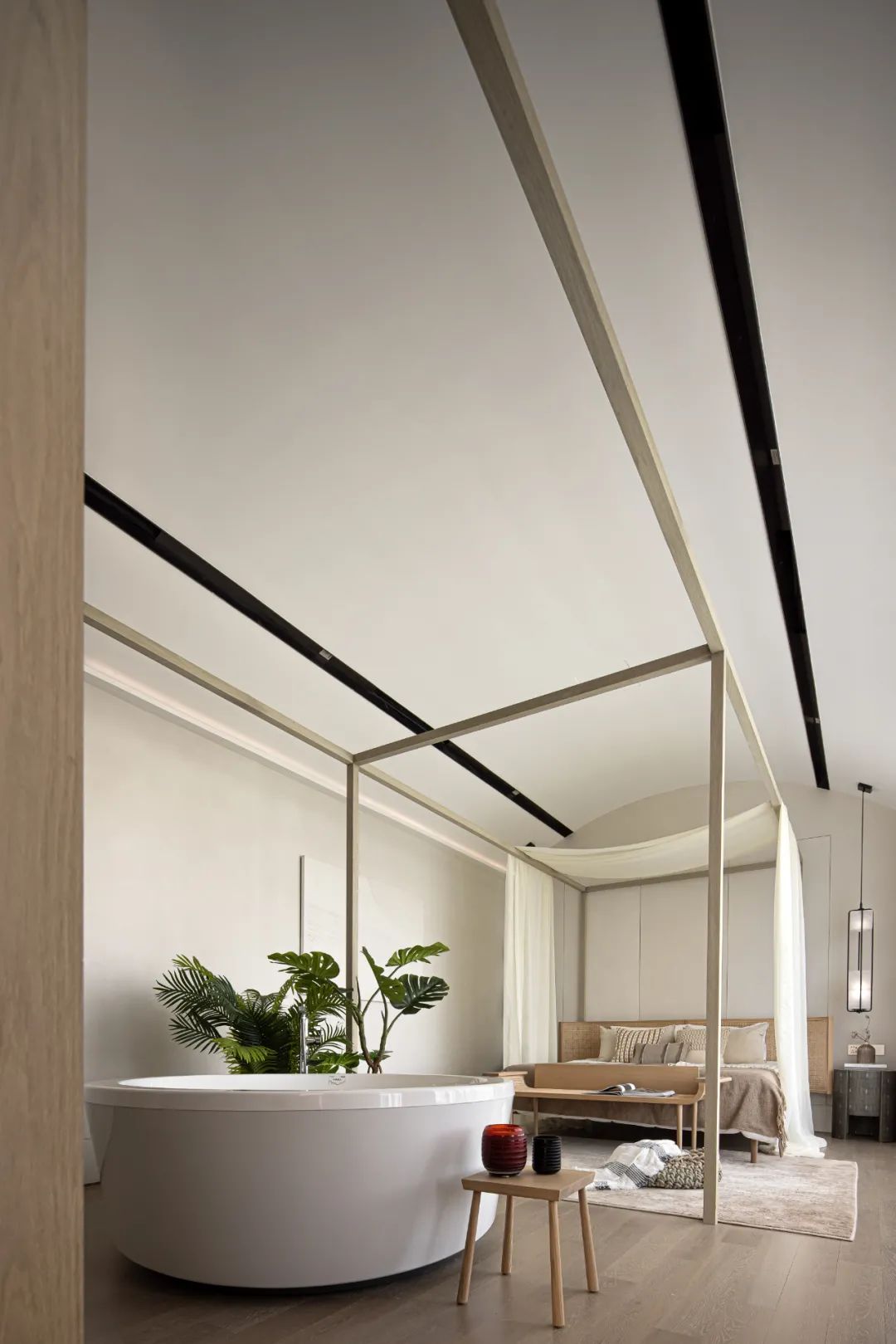 北京陽光城溪山悅合院樣品屋室內設計／唐忠漢