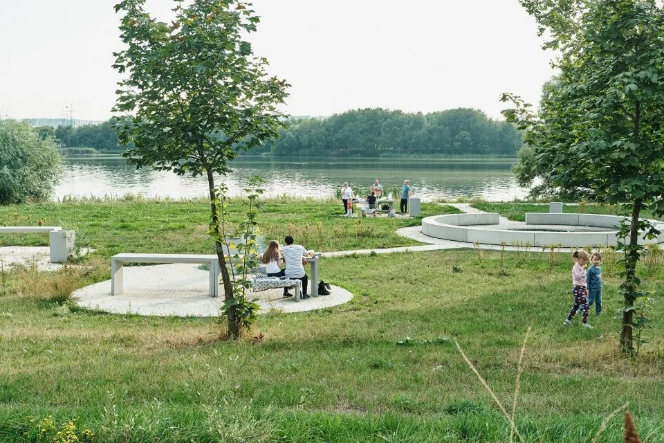 Bereg Reki Moskvy V Kapotne (Берег реки Москвы в Капотне) 莫斯科河濱公園景觀設計 Moscow Moskva River landscape design／WOWHAUS