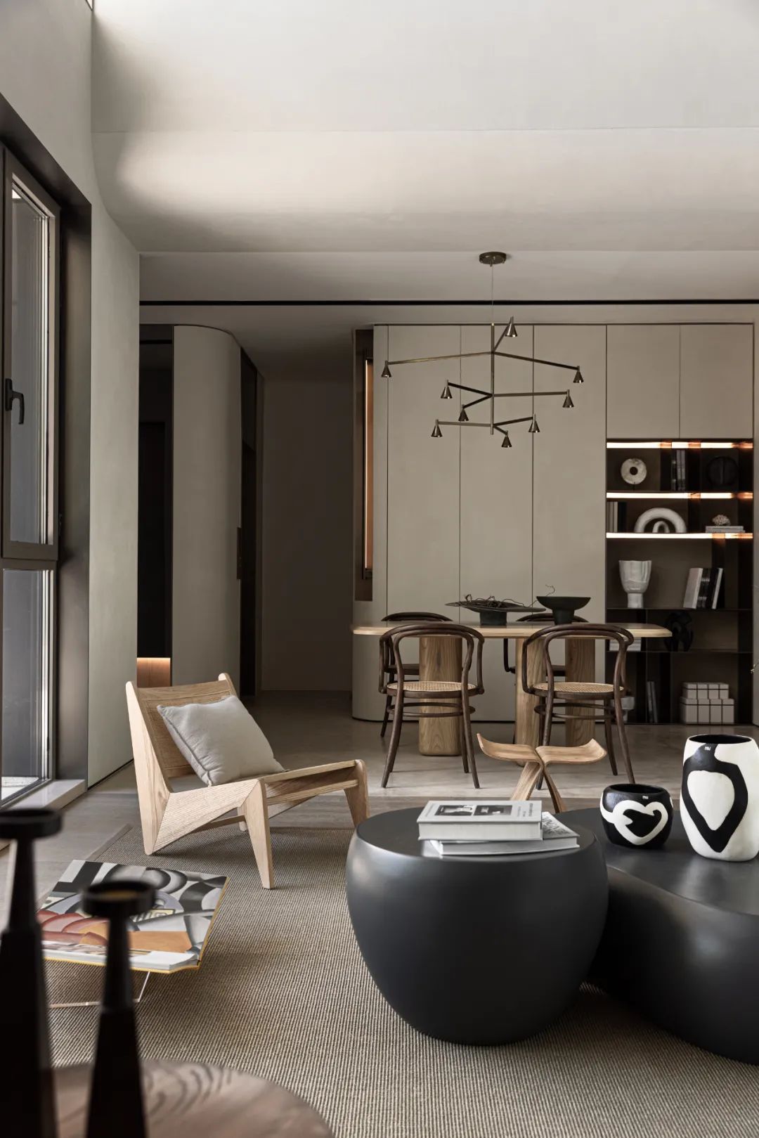 北京陽光城溪山悅合院樣品屋室內設計／唐忠漢