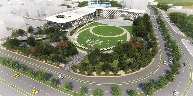 桃園流行音樂露天劇場競圖 第二名:陳章安建築師事務所與都市里人規劃設計有限公司