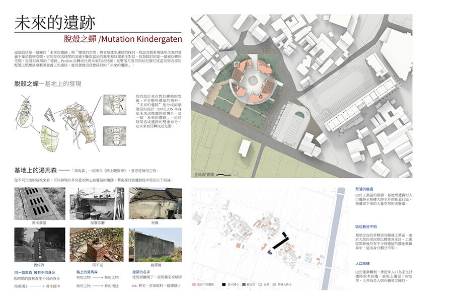 曾義凱同學作品,獲得2021 亞洲建築新人戰台灣代表選拔賽優選。逢甲建築專業學院捷報 亞洲建築新人戰台灣代表決選傅軒慧同學獲得首獎