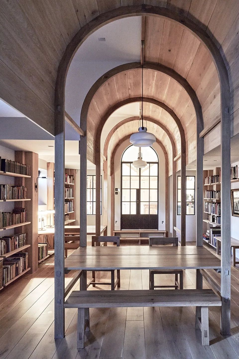 舊建築改造，Stanbridge Mill農場圖書館／Crawshaw Architects