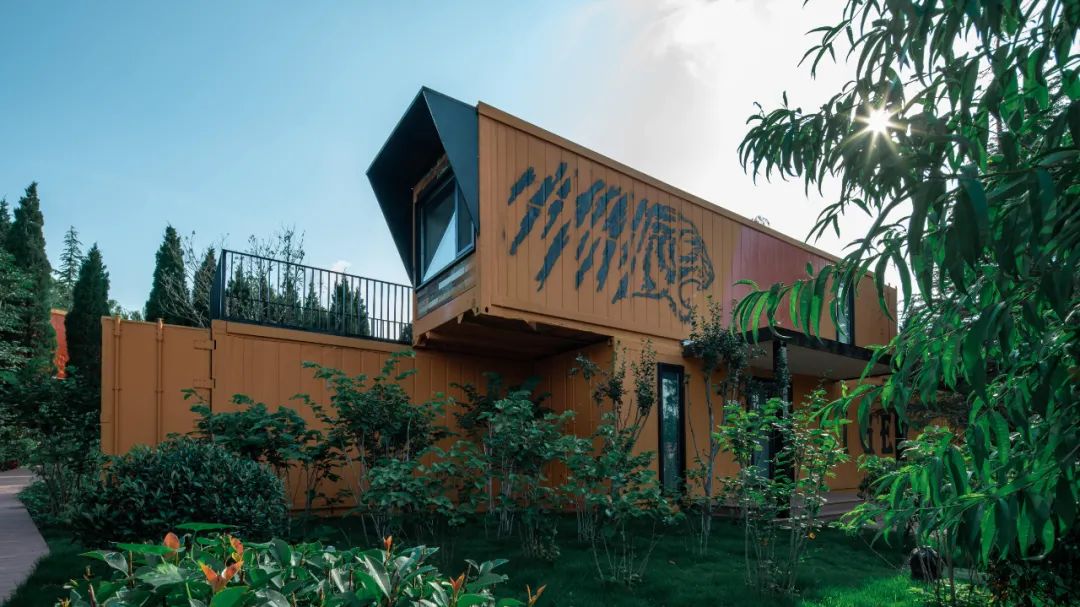 濟南野生動植物園貨櫃屋民宿／棲舍建築