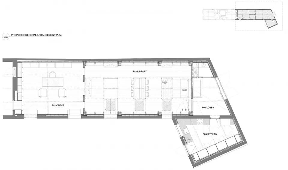 舊建築改造,Stanbridge Mill農場圖書館/Crawshaw Architects