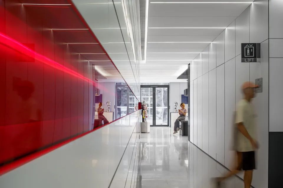 上海路勁雋寓公寓入口門廳室內設計／MOD-墨設設計