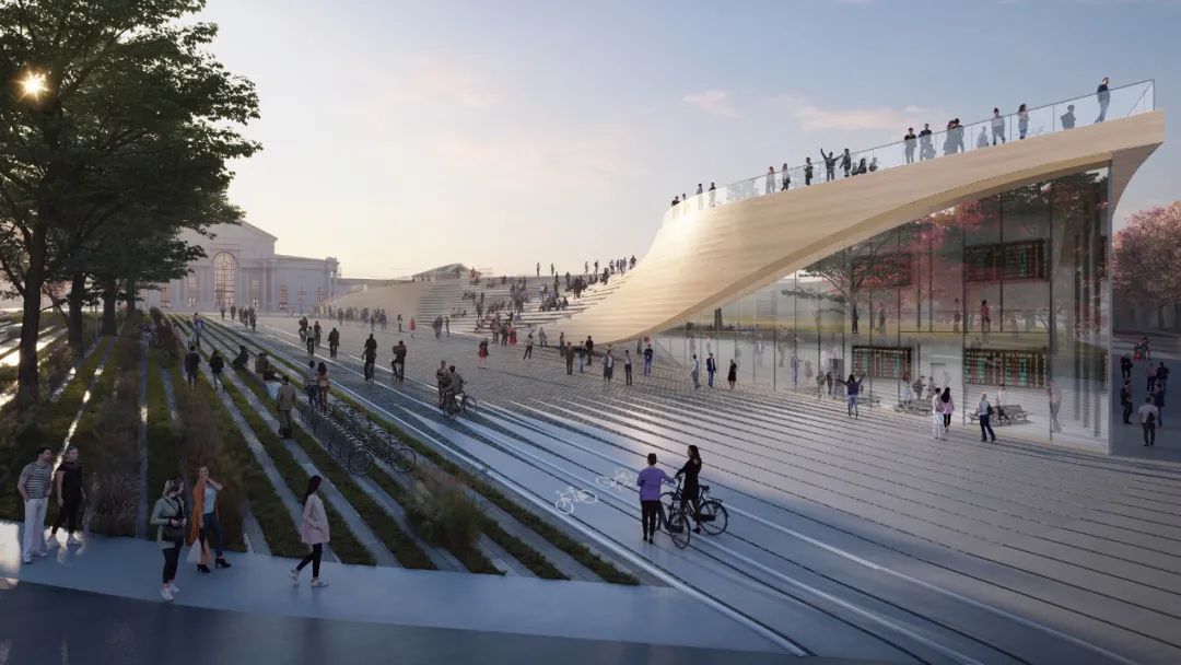 Vilnius Railway Station 維爾紐斯火車站綜合體改造競圖／Zaha Hadid Architects 