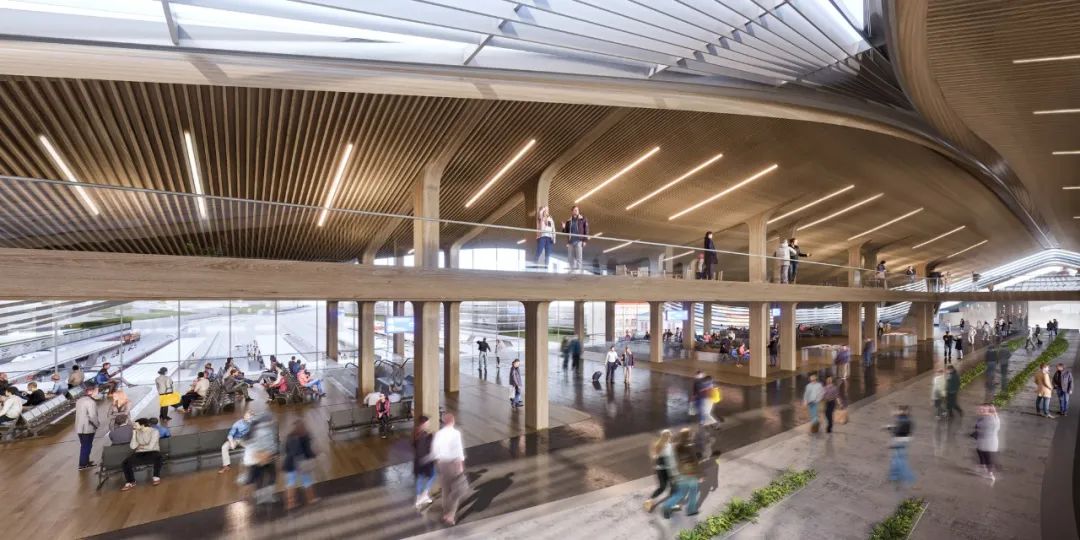 Vilnius Railway Station 維爾紐斯火車站綜合體改造競圖／Zaha Hadid Architects 