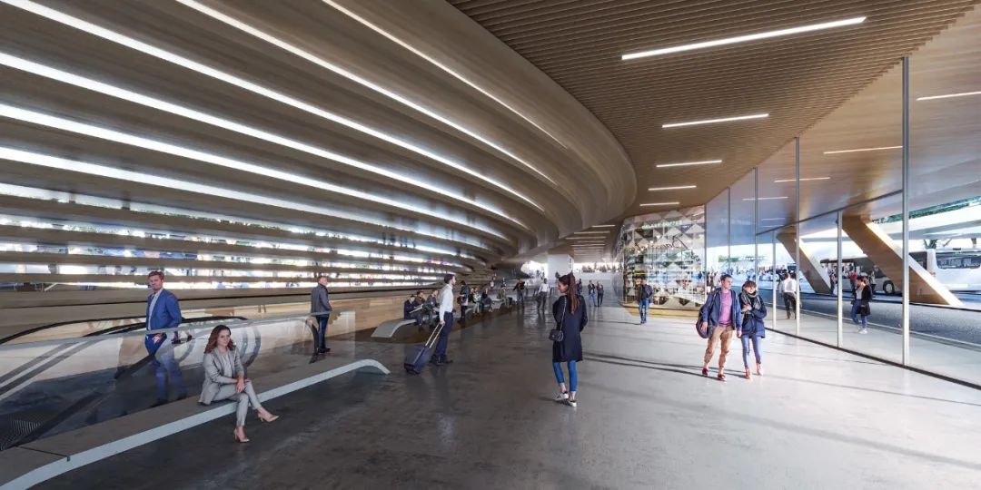 Vilnius Railway Station 維爾紐斯火車站綜合體改造競圖／Zaha Hadid Architects 