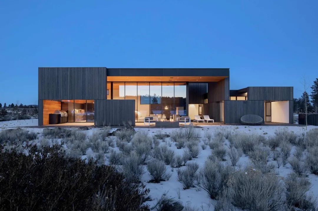 美國俄勒岡州沙漠別墅Oregon High Desert Residence／Hacker Architects