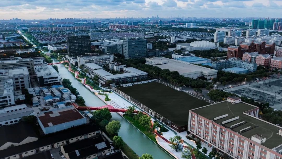 Shanhai Waterfront Public Space 上海閔行橫涇港東岸水岸景觀空間／SPARK思邦