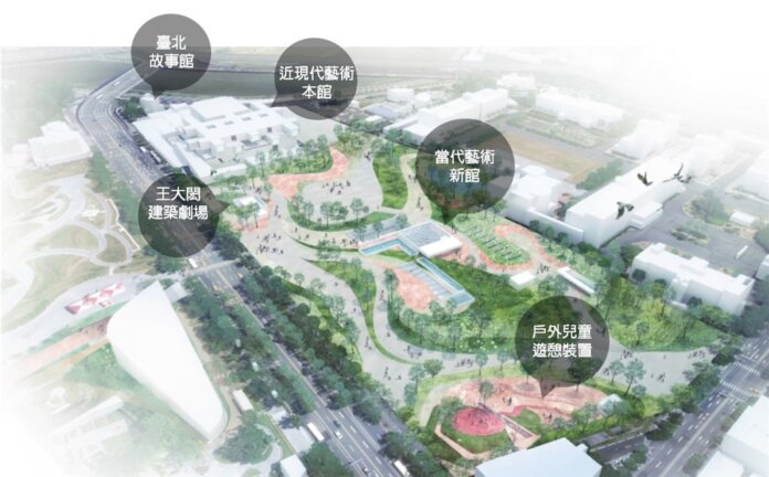 台北藝術園區-台北市立美術館擴建統包工程
