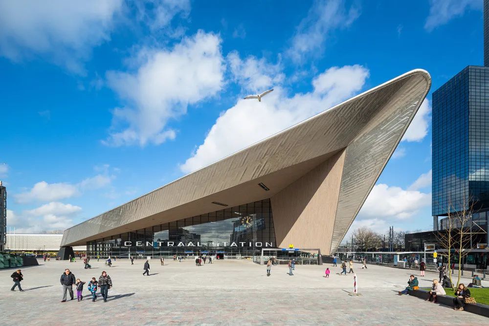 荷蘭鹿特丹中央火車站／ Benthem Crouwel Architects + MVSA Architects + West 8