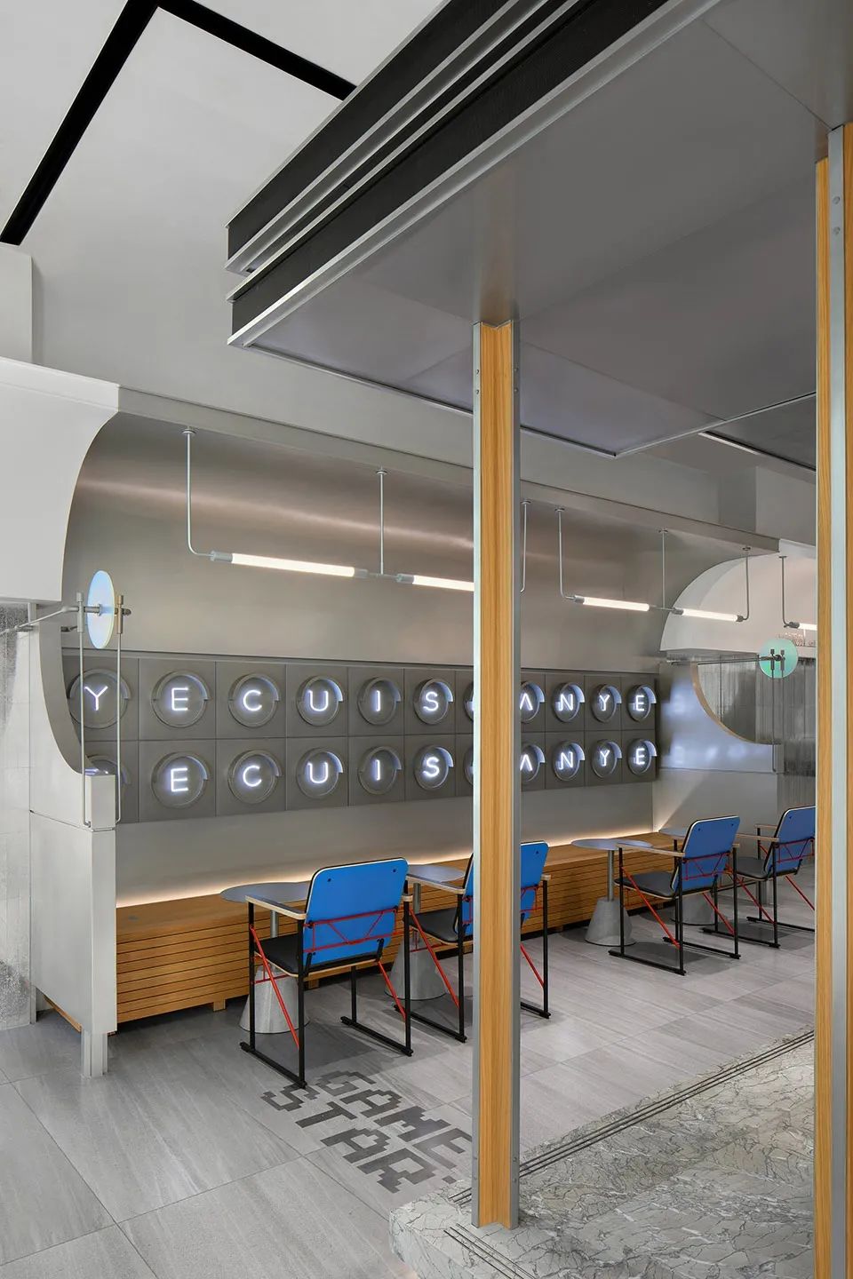 用餐區域 野萃山分子果汁·天安雲谷店 室內設計/尚希設計HOPE DESIGN