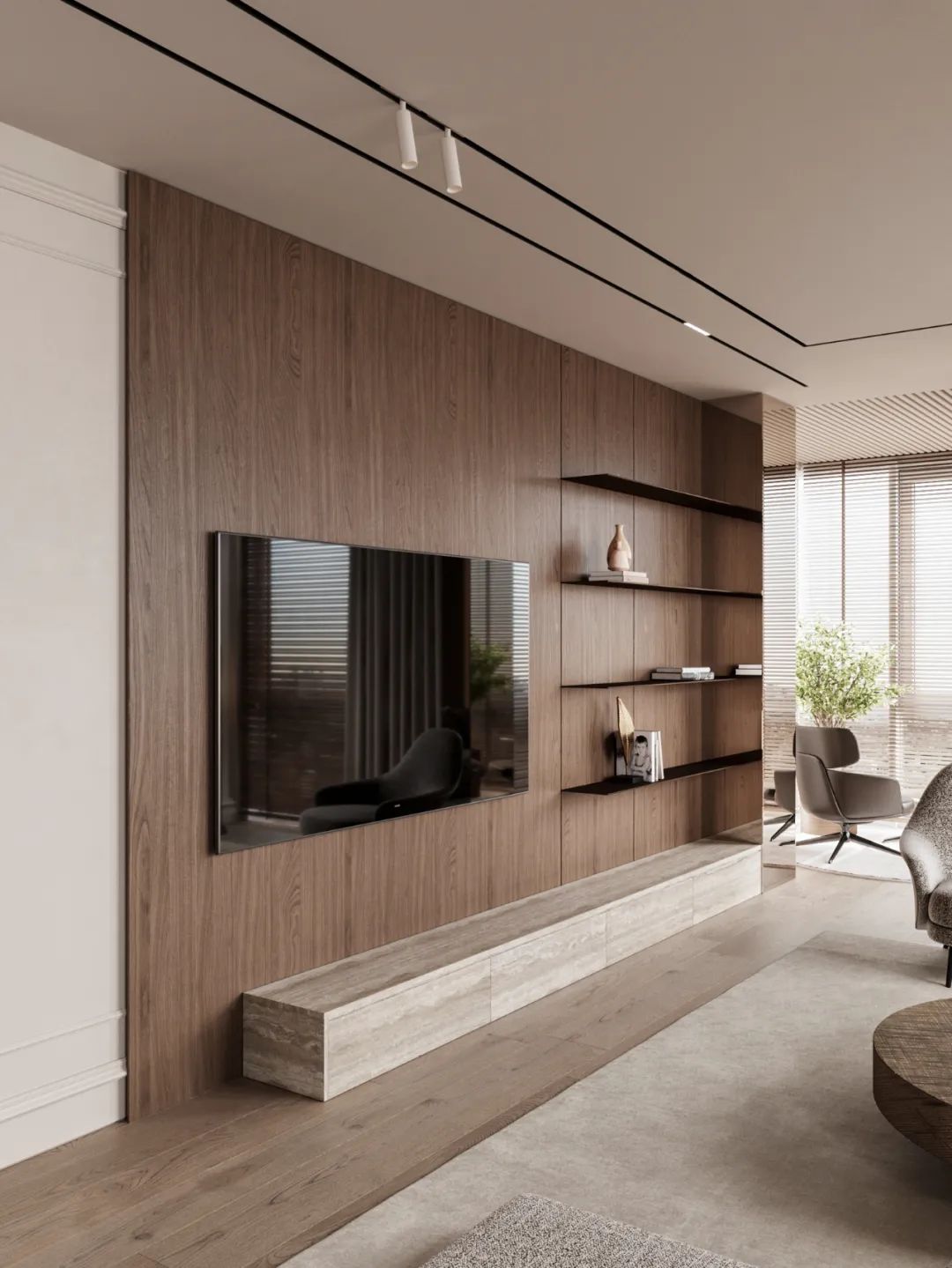 客廳 Living Room LIPKI-APARTMENT公寓室內設計／N.Team Design