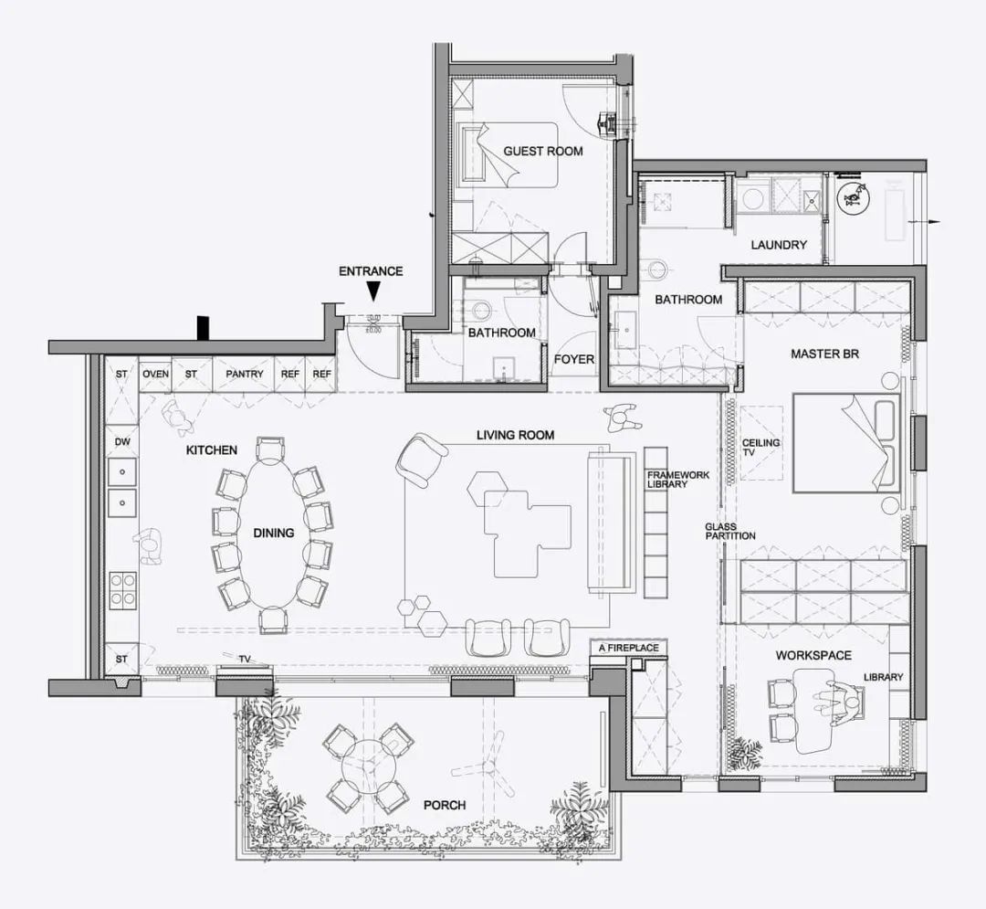 以色列豪華公寓頂樓室內設計 Israel Interior Design Weiss Penthouse／K.O.T Architects