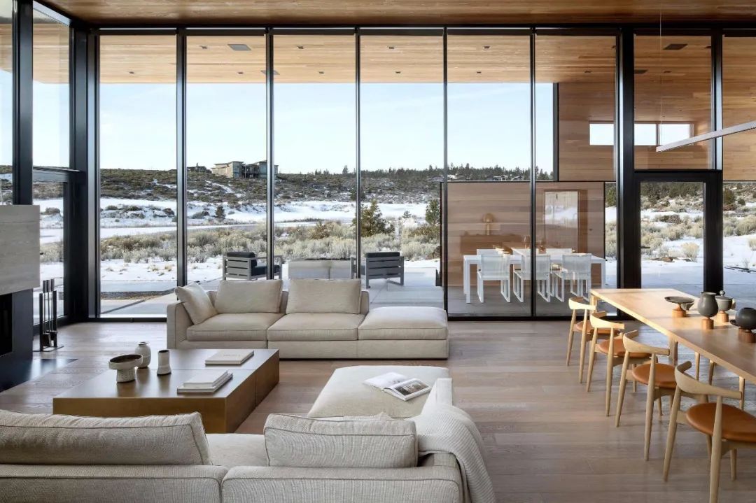 美國俄勒岡州沙漠別墅Oregon High Desert Residence／Hacker Architects
