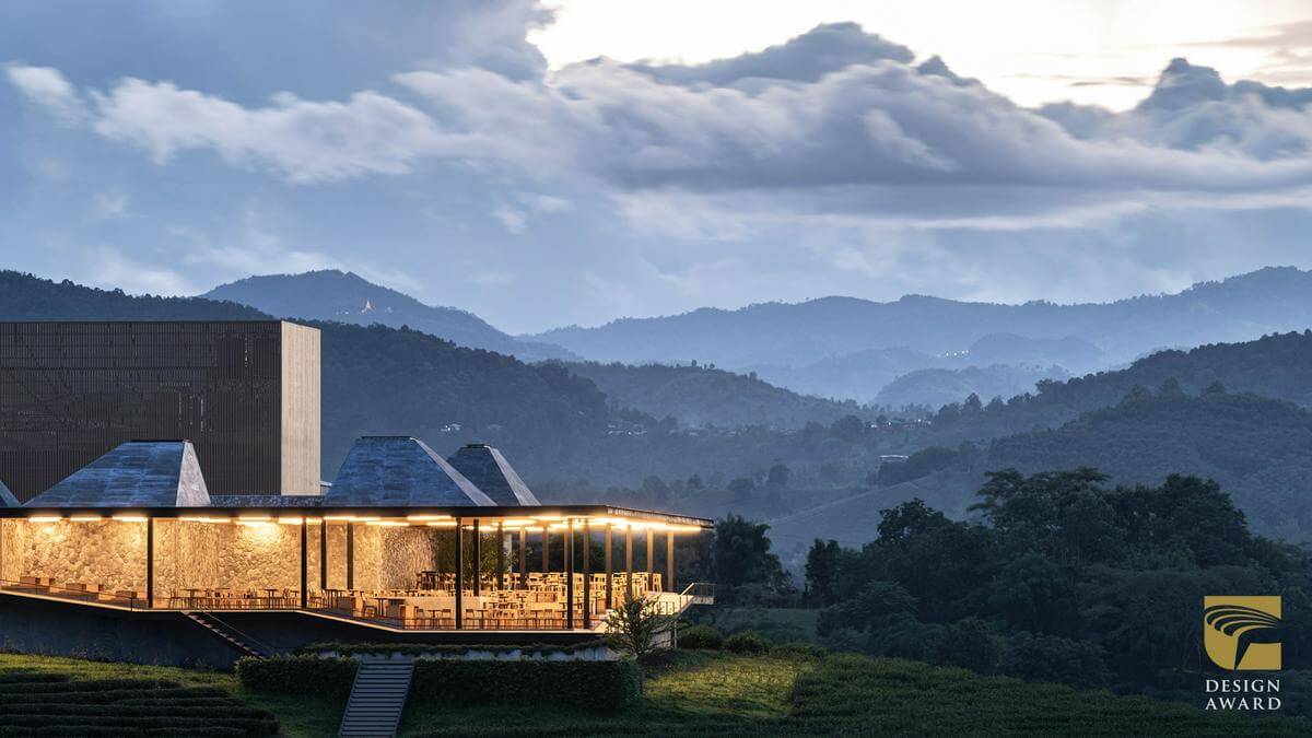 2021金點設計獎入圍 泰國建築事務所IDIN Architects的「Choui Fong Tea Café 2」；圖片提供／台灣設計研究院