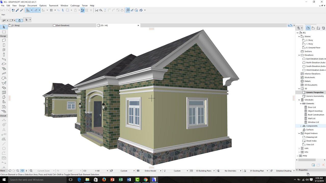 ArchiCad TutorialHow TO CREATE GABLE MOLDING IN ARCHICAD FAM