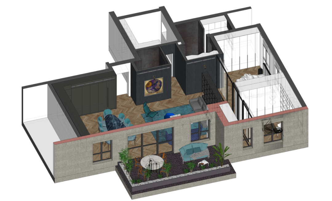 以色列豪華公寓頂樓室內設計 Israel Interior Design Weiss Penthouse／K.O.T Architects