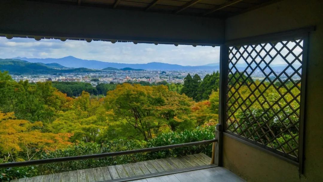 日本京都，大河內山莊