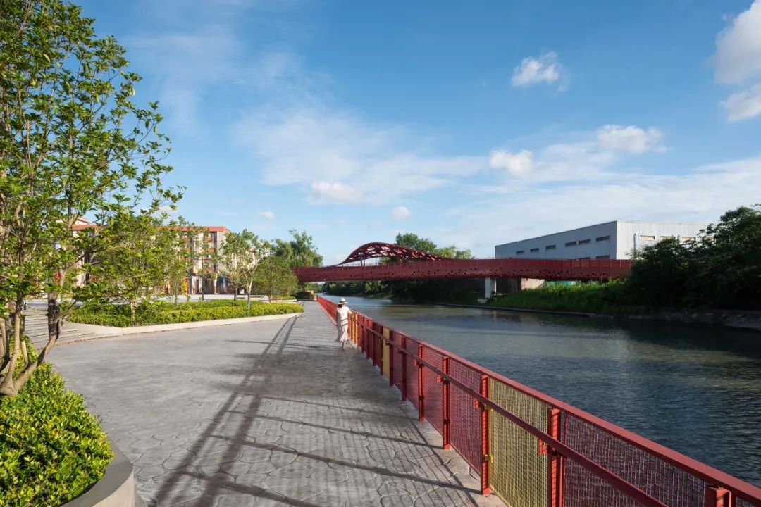 Shanhai Waterfront Public Space 上海閔行橫涇港東岸水岸景觀空間／SPARK思邦