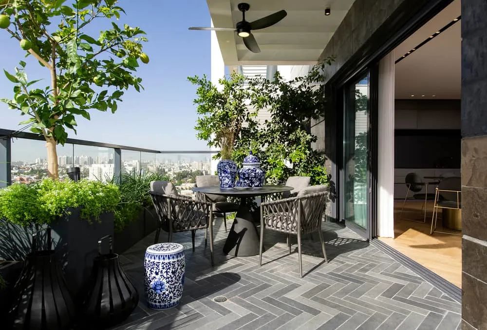 以色列豪華公寓頂樓室內設計 Israel Interior Design Weiss Penthouse/K.O.T Architects