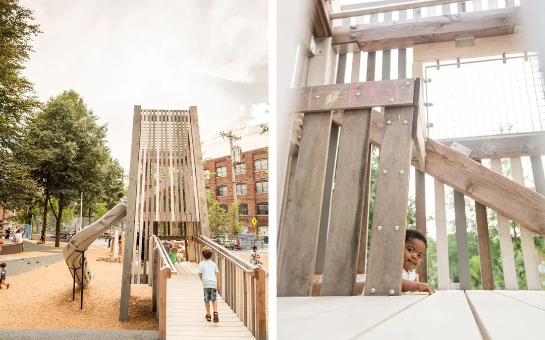 兒童遊樂場Hoyt-Sullivan Park Playground／Earthscape+Klopfer Martin Design Group